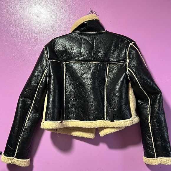 Faux Leather Jacket - Picture 4 of 4